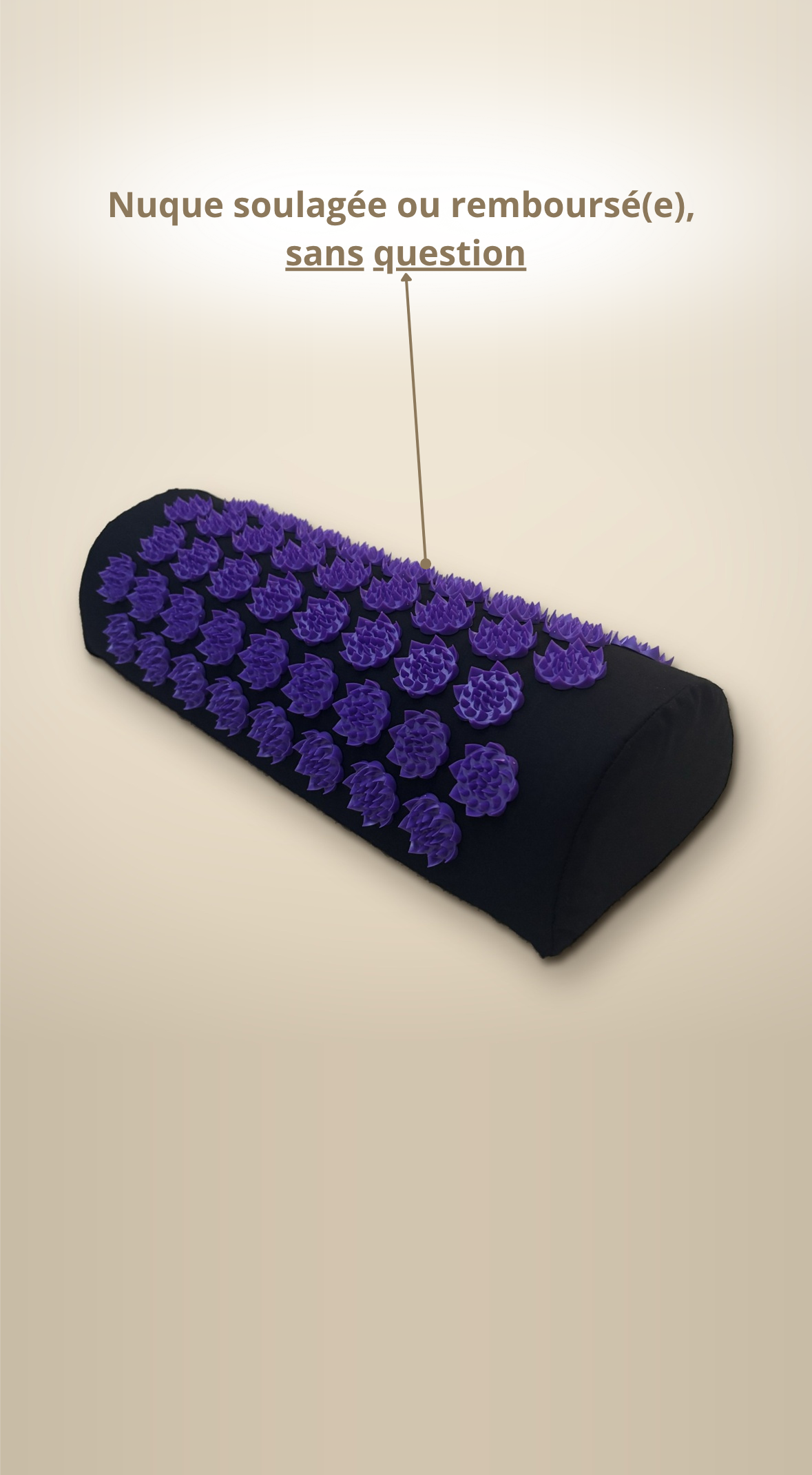 Tapis d'Acupression ZenMat + Coussin Cervical | Guide PDF Offert