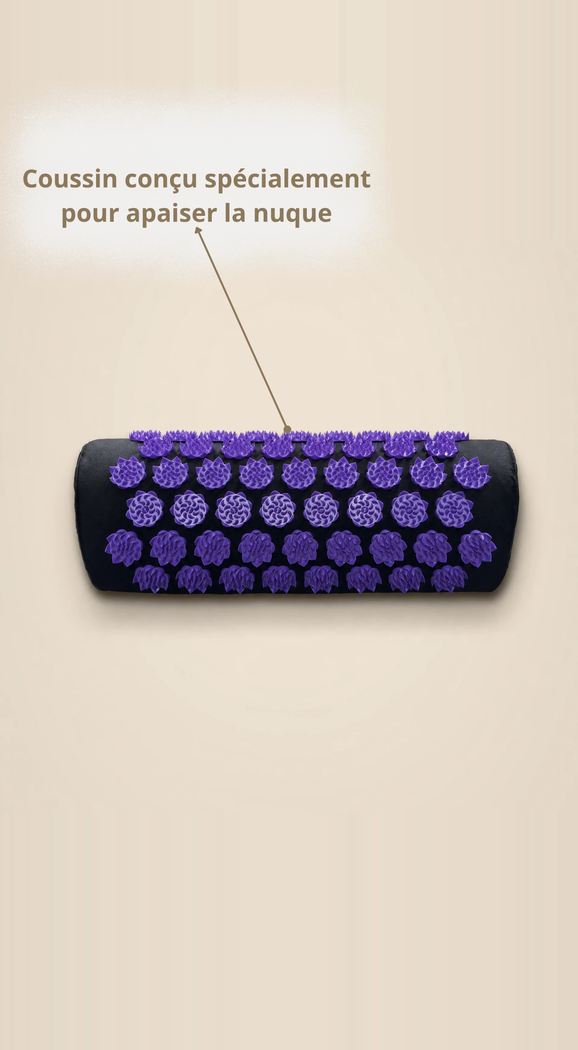 Tapis d'Acupression ZenMat + Coussin Cervical | Guide PDF Offert